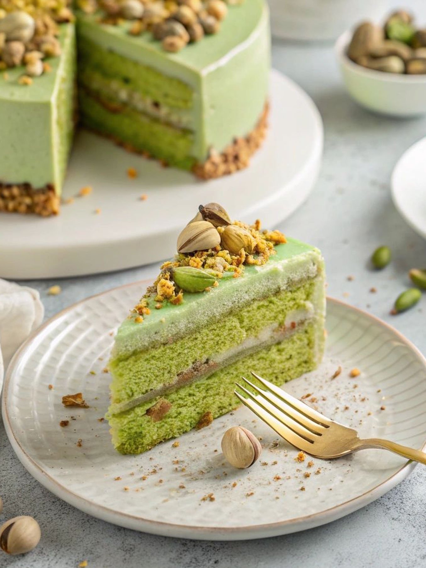 PISTACHIO CAKE SLAB 